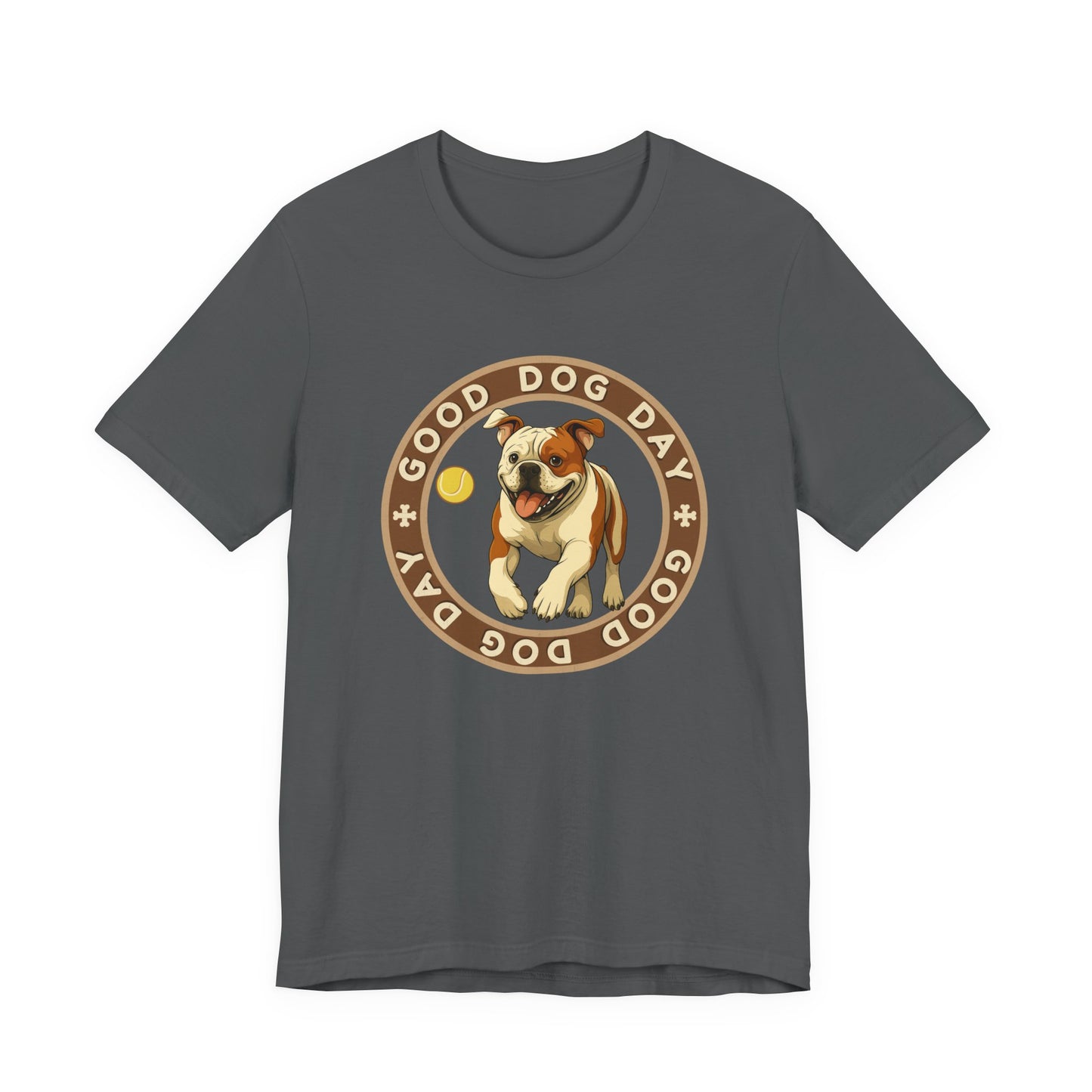 Good Dog Day Bulldog – Rust & Cream