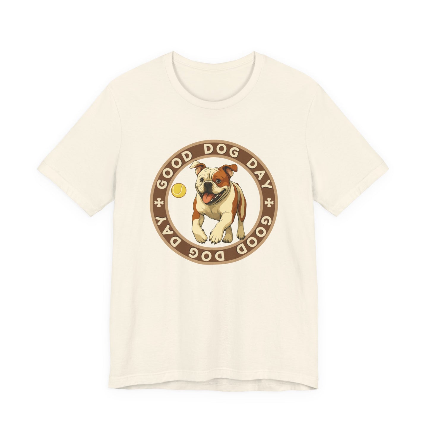 Good Dog Day Bulldog – Rust & Cream
