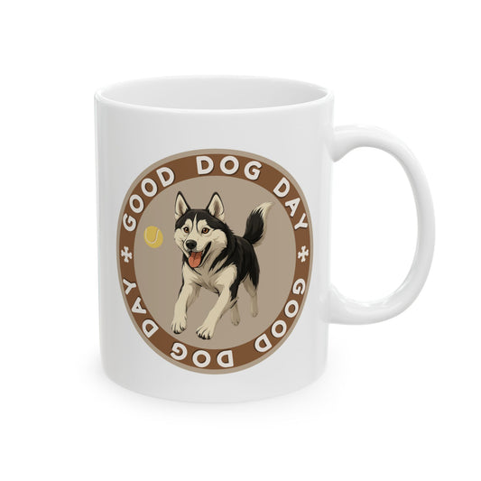 Good Dog Day Husky Mug – Driftwood & Bark