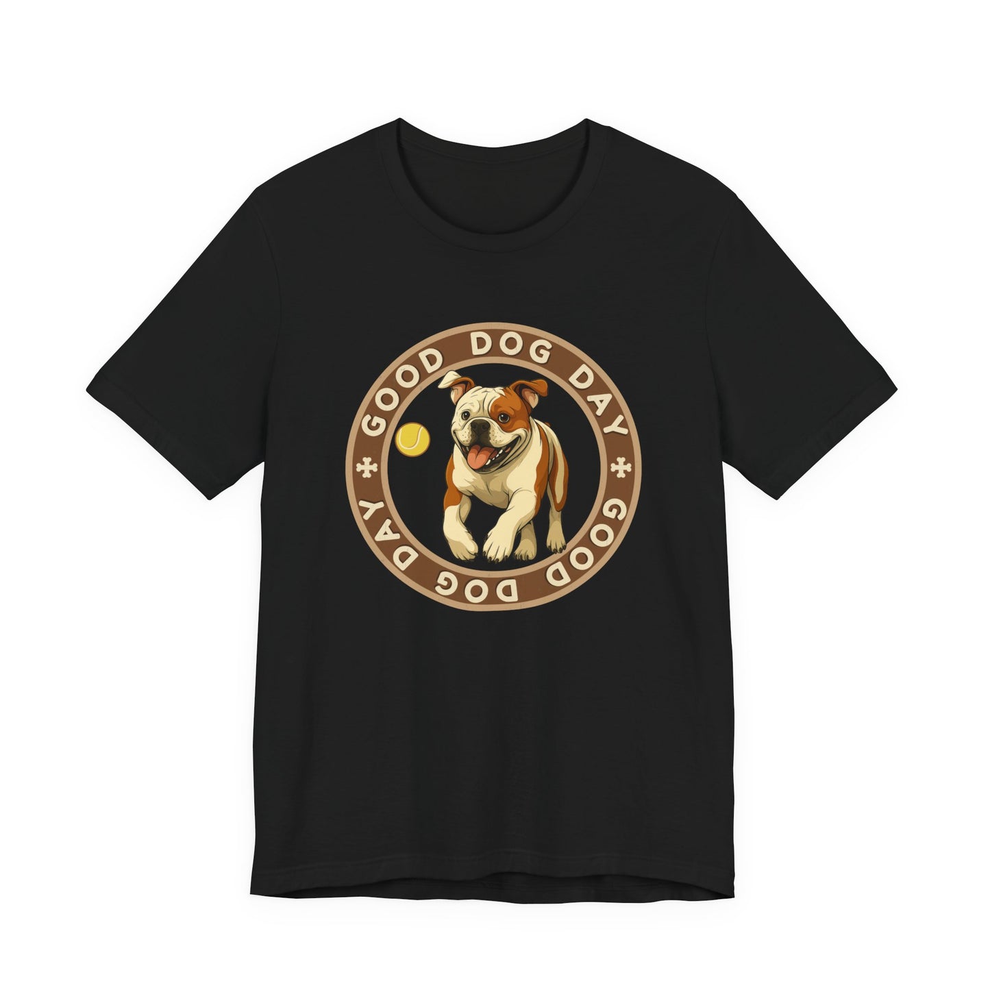 Good Dog Day Bulldog – Rust & Cream