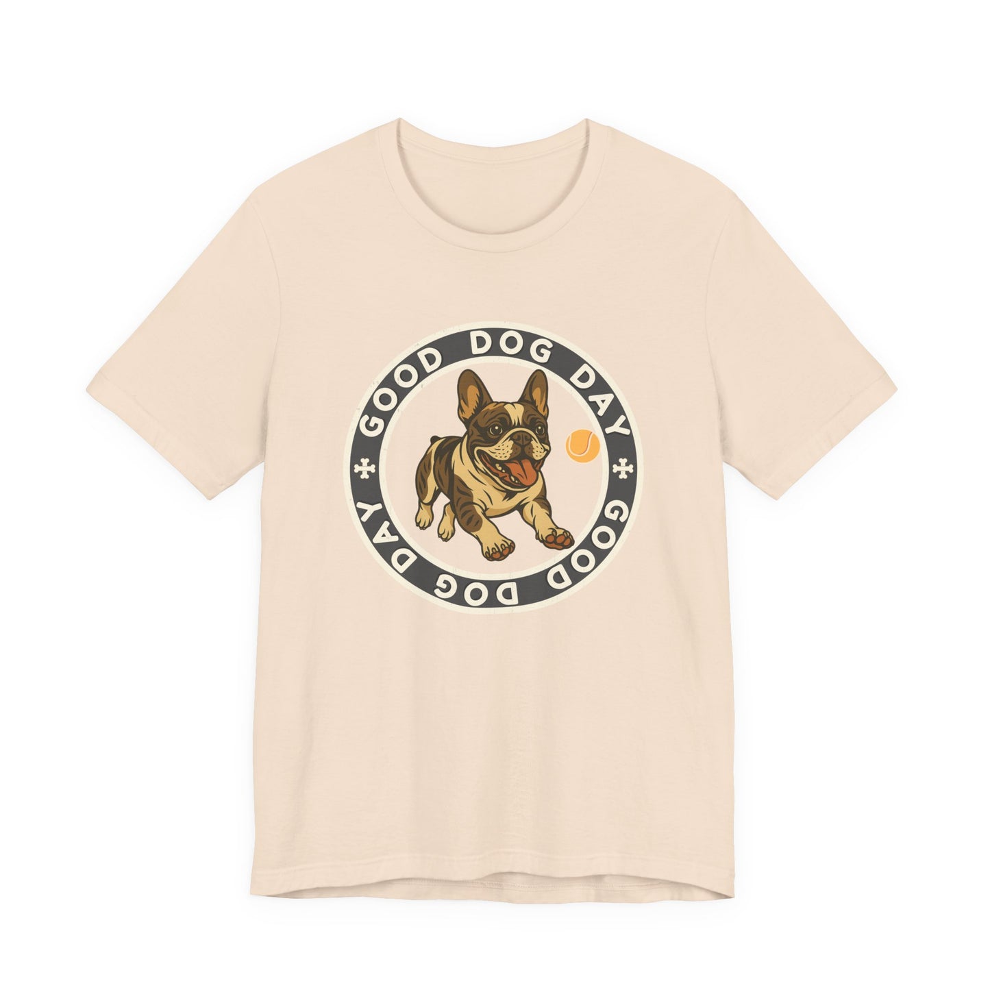 Good Dog Day French Bulldog – Cream & Charcoal