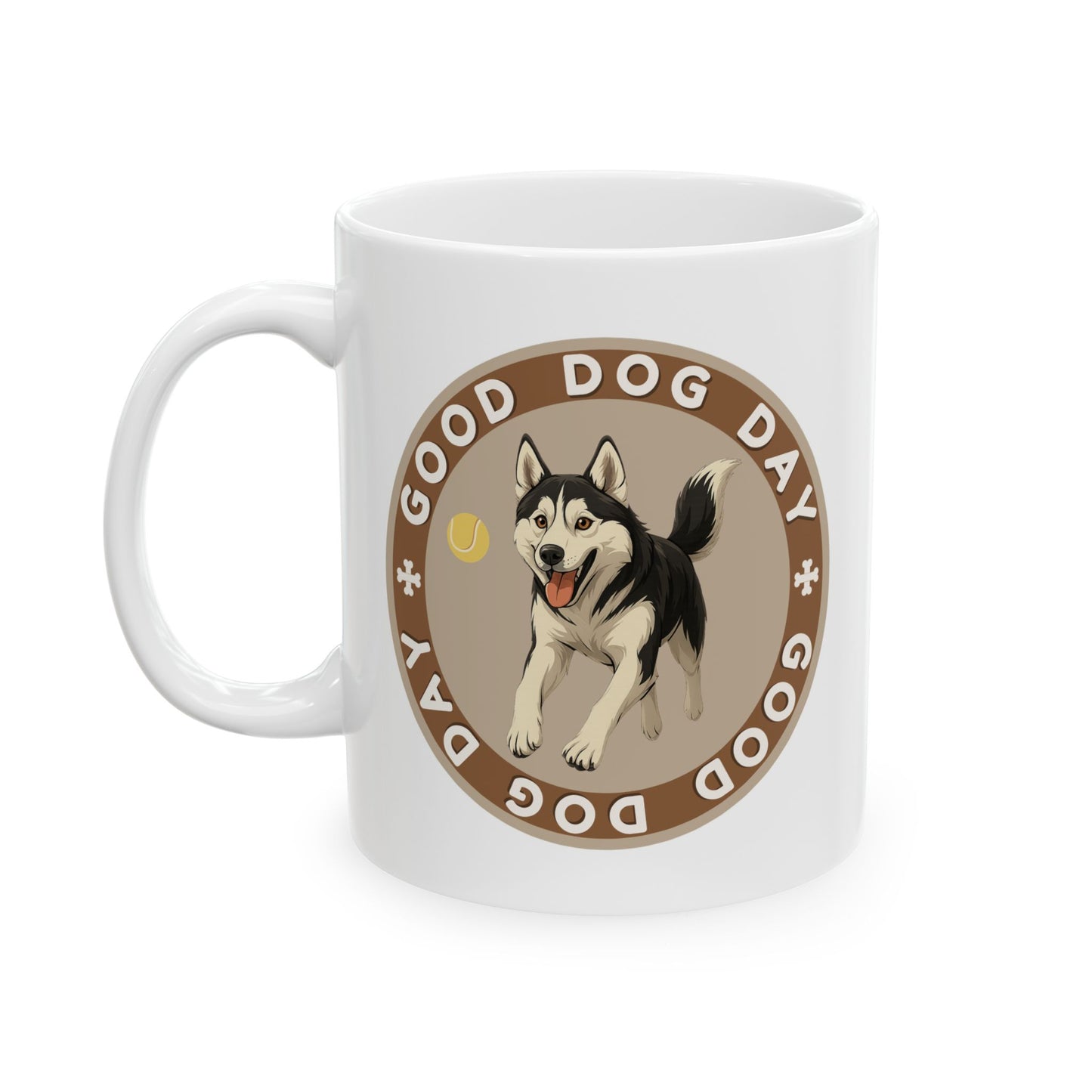 Good Dog Day Husky Mug – Driftwood & Bark