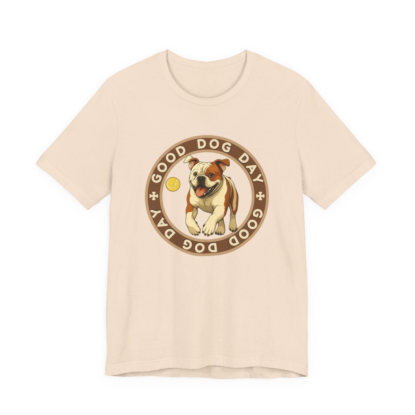 Good Dog Day Bulldog – Rust & Cream